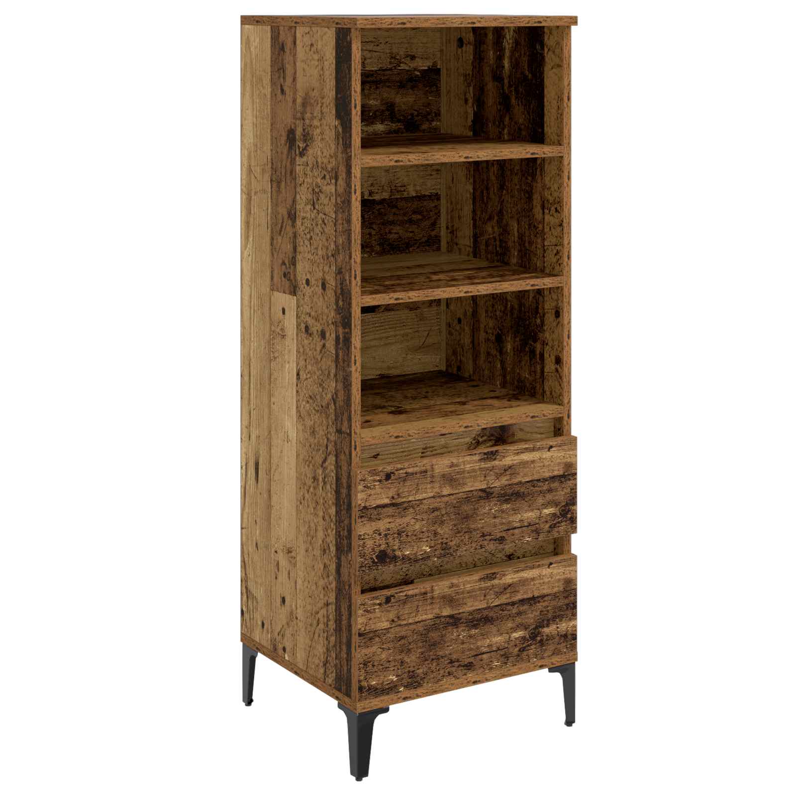Highboard Staro drvo 40 x 36 x 110 cm Konstruirano drvo