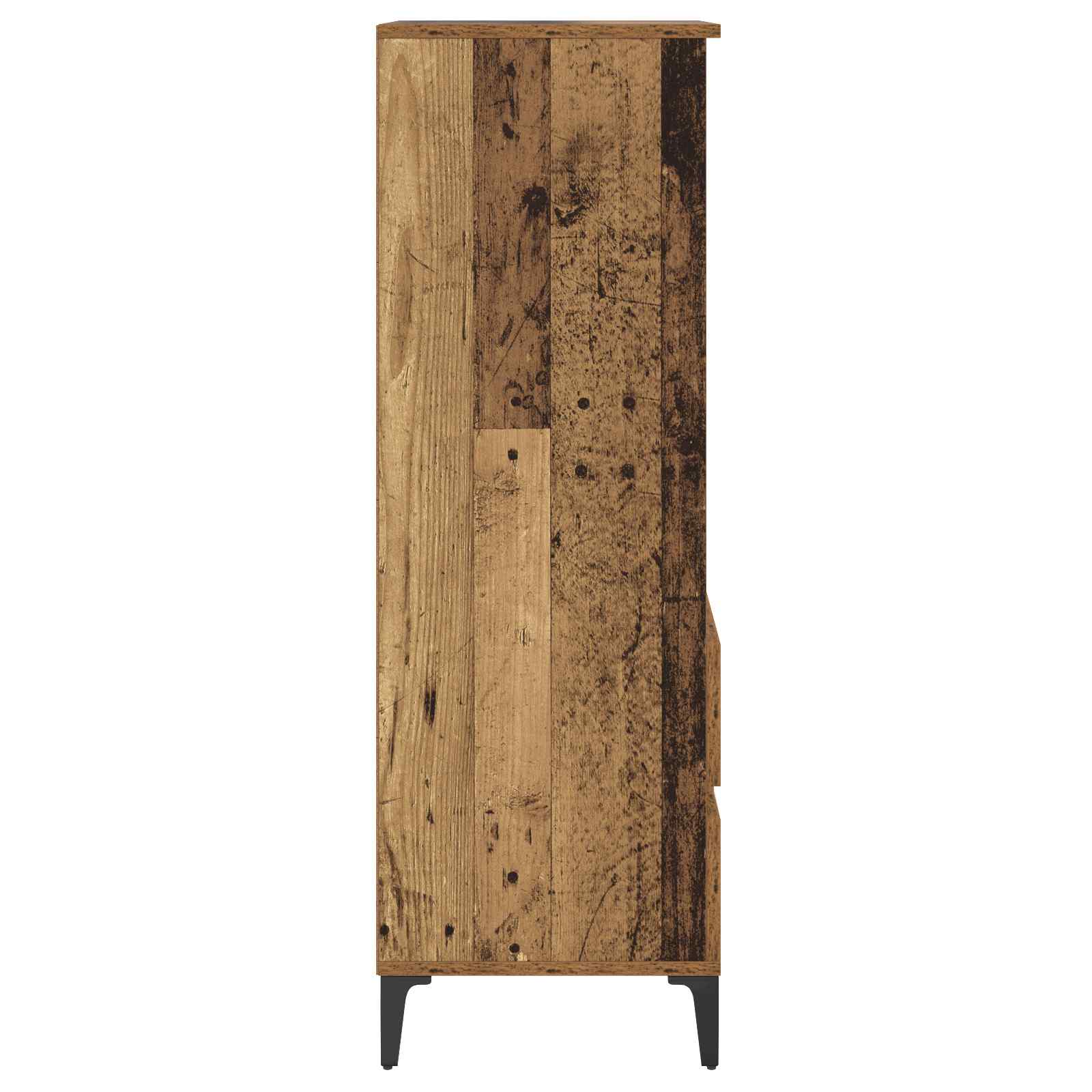 Highboard Staro drvo 40 x 36 x 110 cm Konstruirano drvo