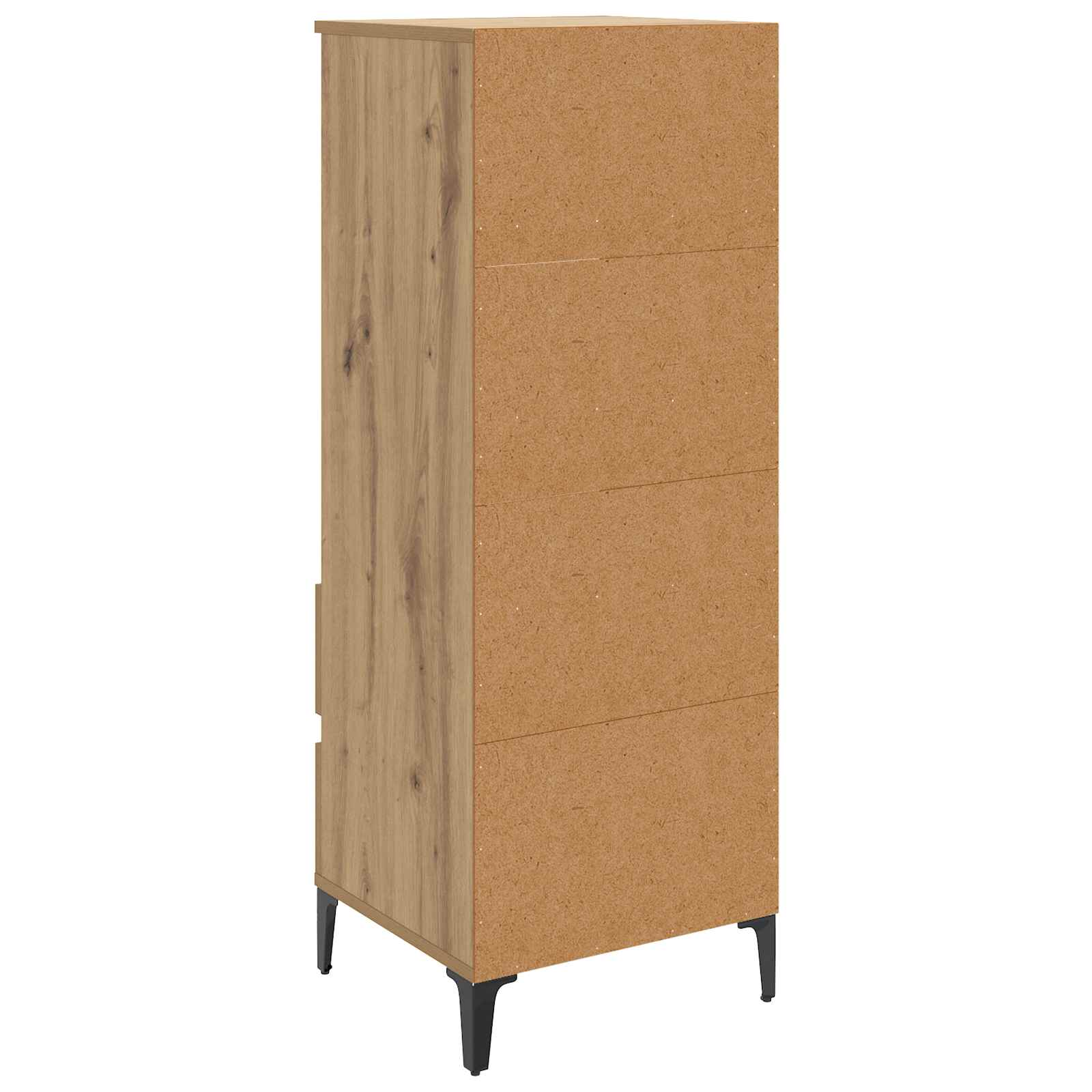 Highboard Hrast artisan 40 x 36 x 110 cm Konstruirano drvo