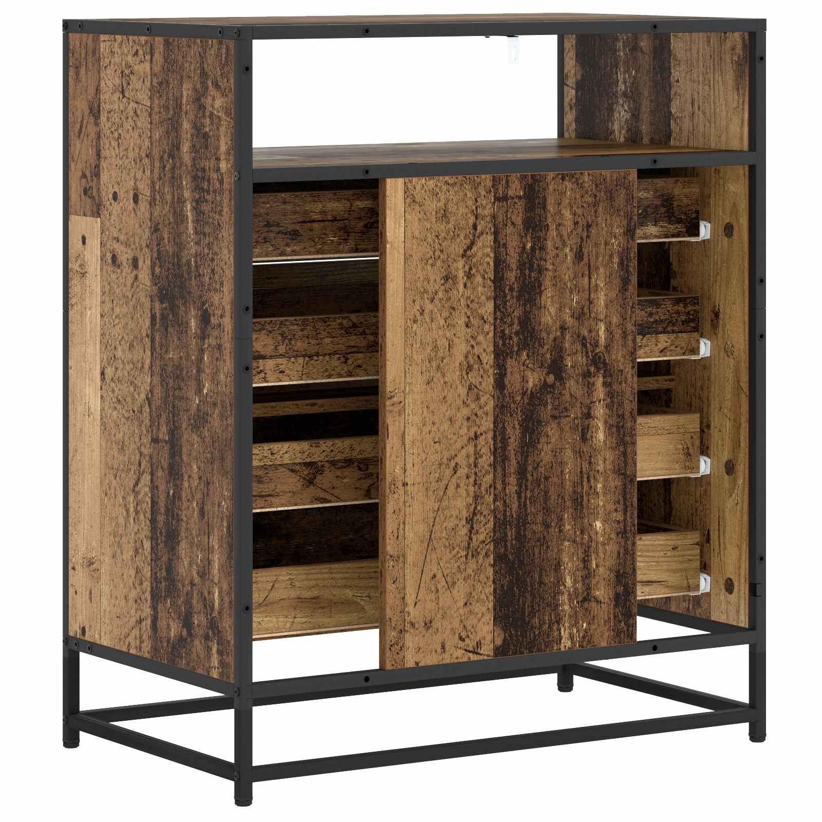 Ormar s ladicama 4-Ladica Staro drvo 70 x 41 x 83,5 cm