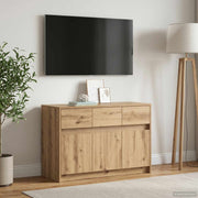TV ormar 91 x 34 x 61 cm Hrast artisan Konstruirano drvo