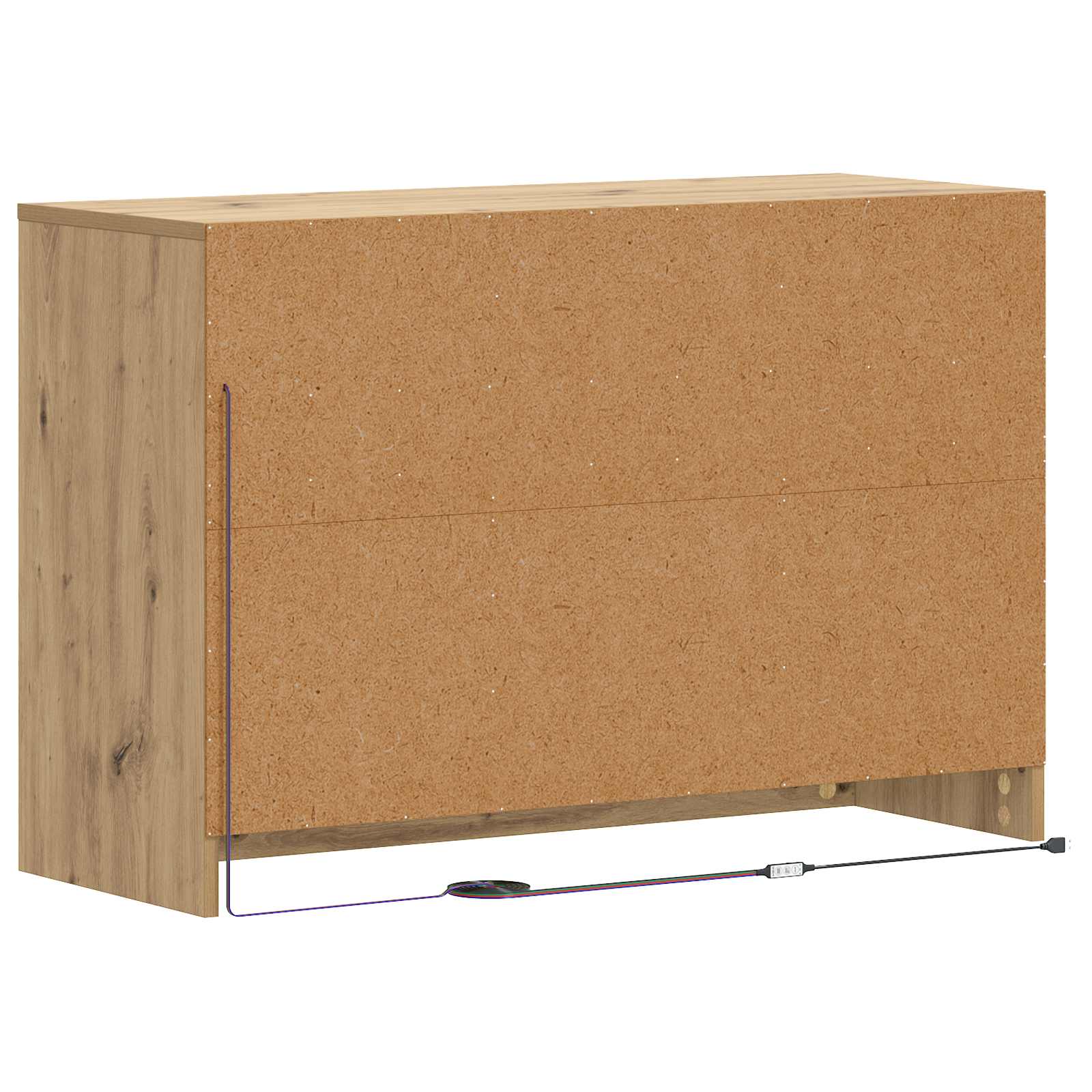 TV ormar 91 x 34 x 61 cm Hrast artisan Konstruirano drvo