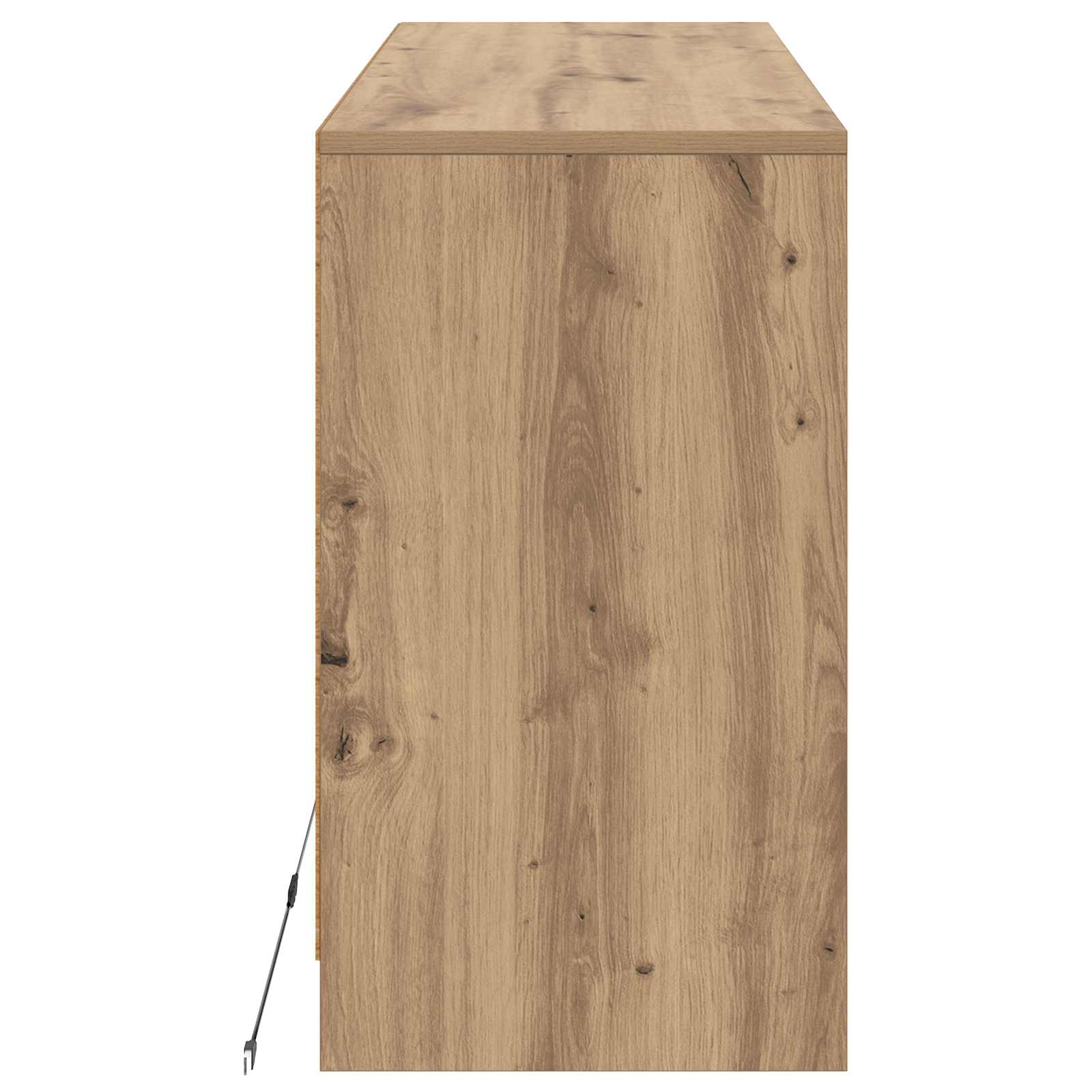 TV ormar 91 x 34 x 61 cm Hrast artisan Konstruirano drvo