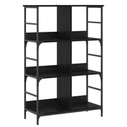 Polica Crni hrast 78,5 x 33 x 117,5 cm metal PB