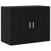 Ormar za Zid Crni hrast 80 x 42,5 x 64 cm Konstruirano drvo