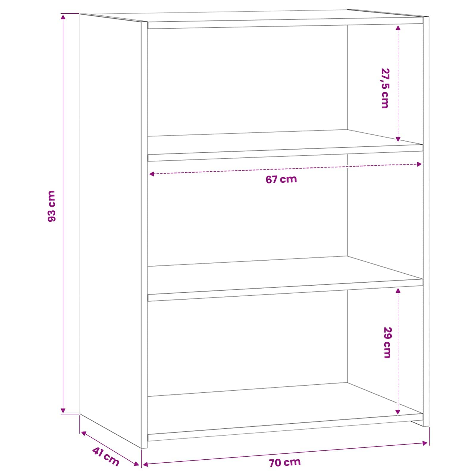 Kreveta Staro drvo 70 x 41 x 93 cm Konstruirano drvo