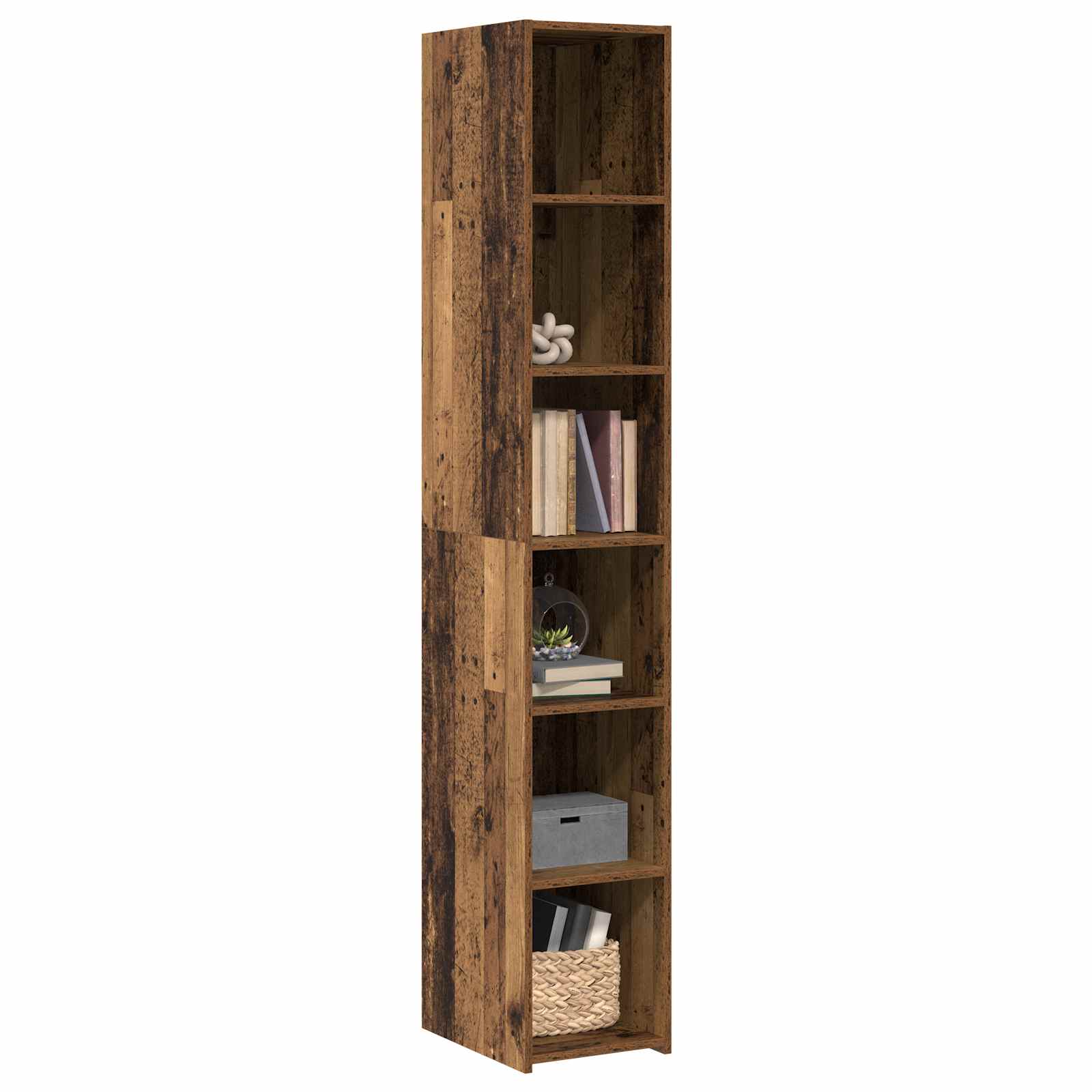 Highboard Staro drvo 30 x 41 x 185 cm Konstruirano drvo