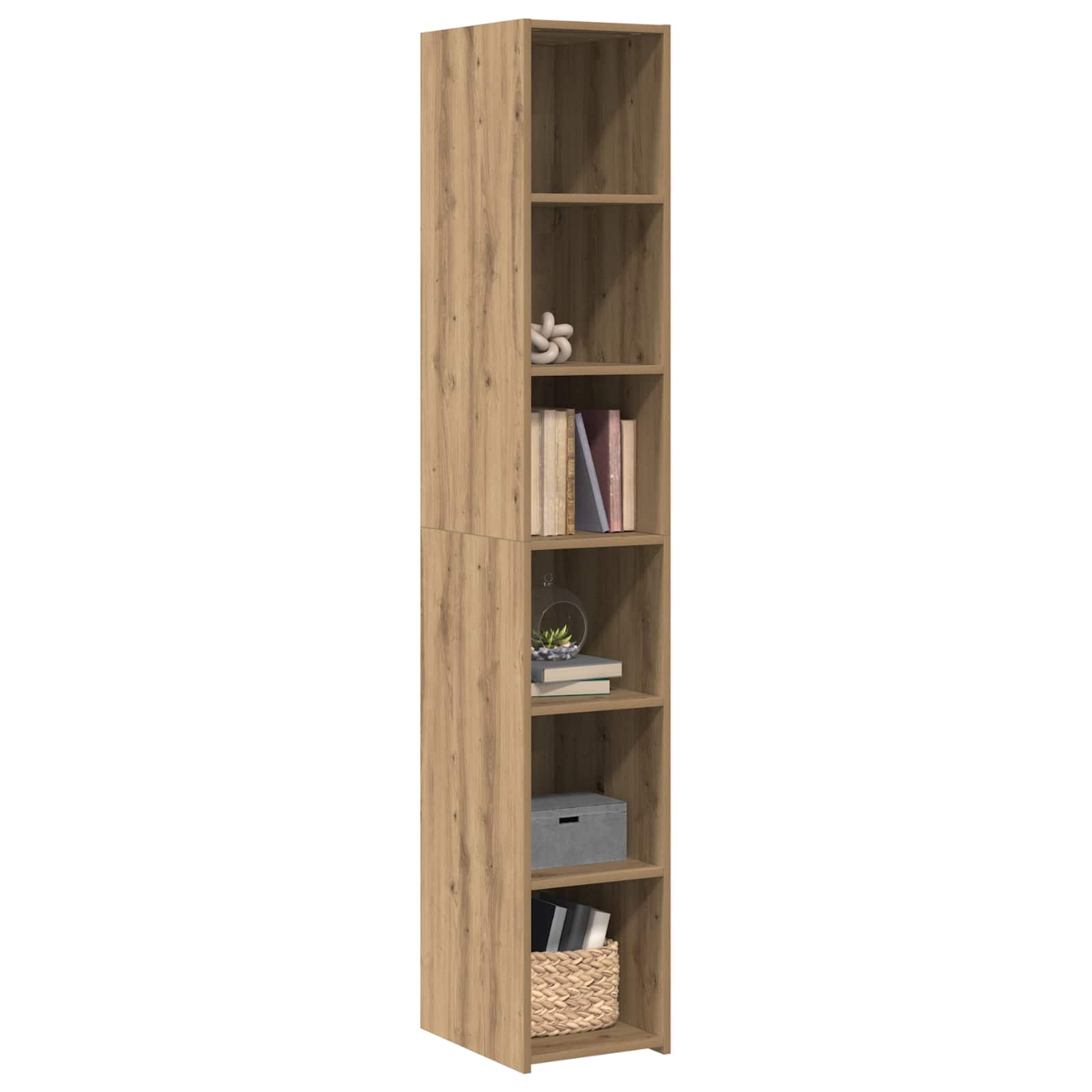 Highboard Hrast artisan 30 x 41 x 185 cm Konstruirano drvo