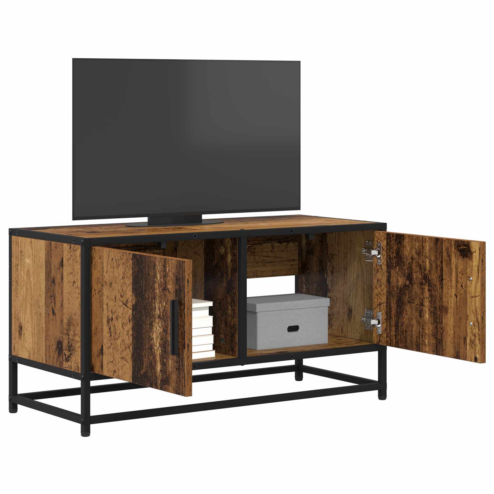 TV ormar 80 x 34,5 x 40 cm Staro drvo Konstruirano drvo