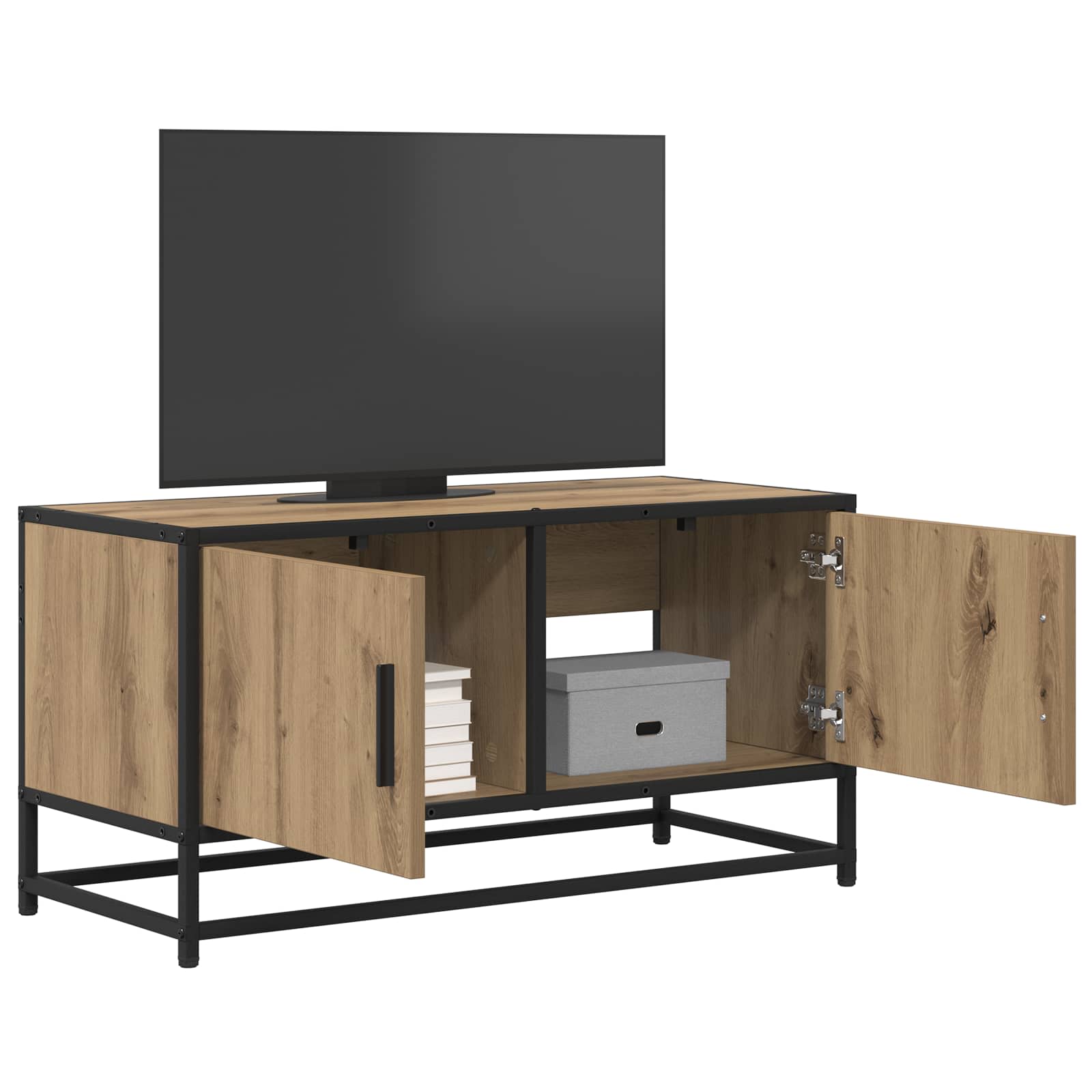 TV ormar 80 x 34,5 x 40 cm Hrast artisan Konstruirano drvo