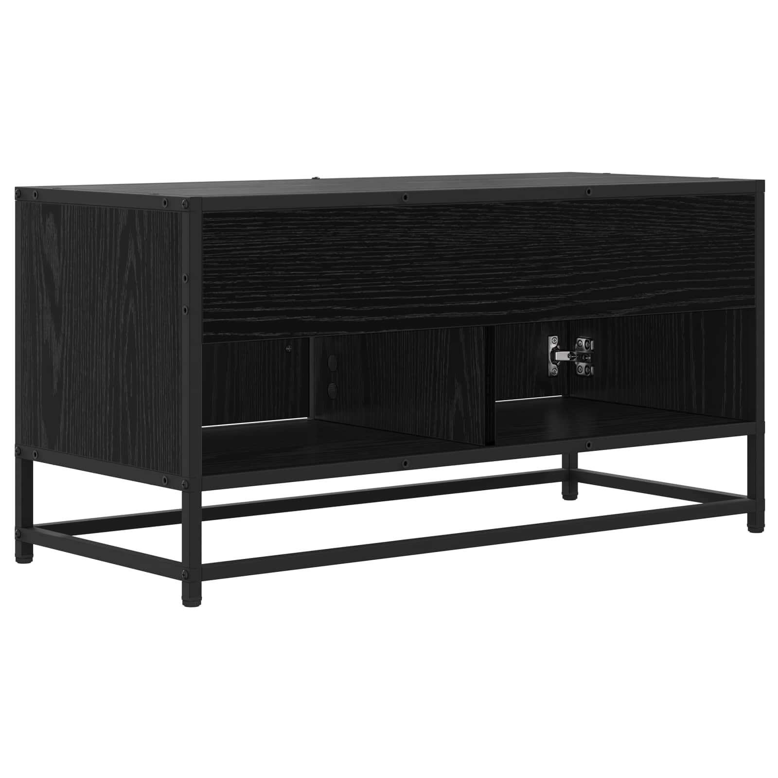 TV ormar 80 x 34,5 x 40 cm Crni hrast Konstruirano drvo