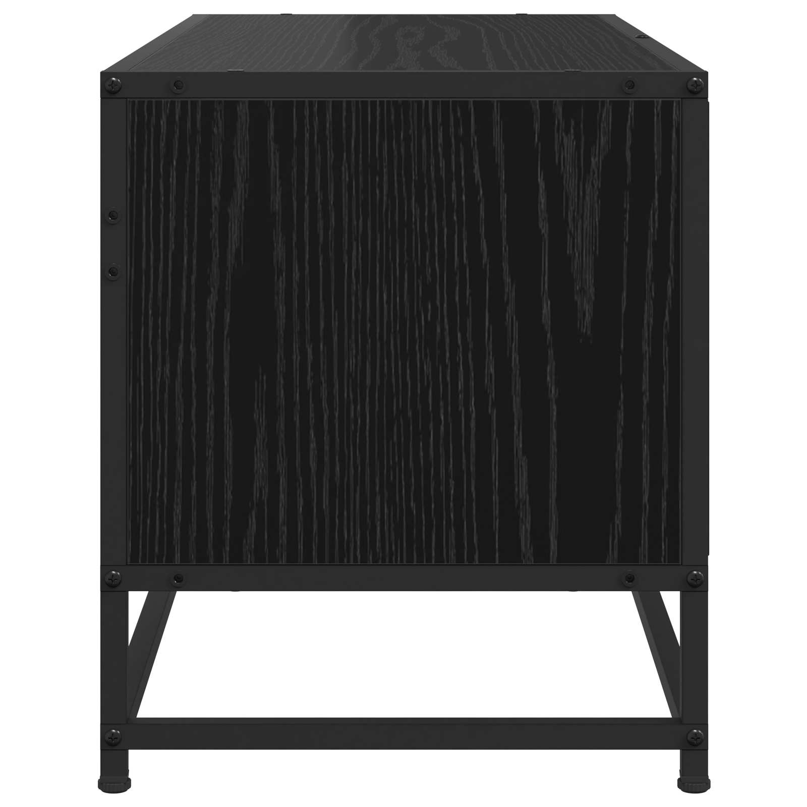 TV ormar 80 x 34,5 x 40 cm Crni hrast Konstruirano drvo
