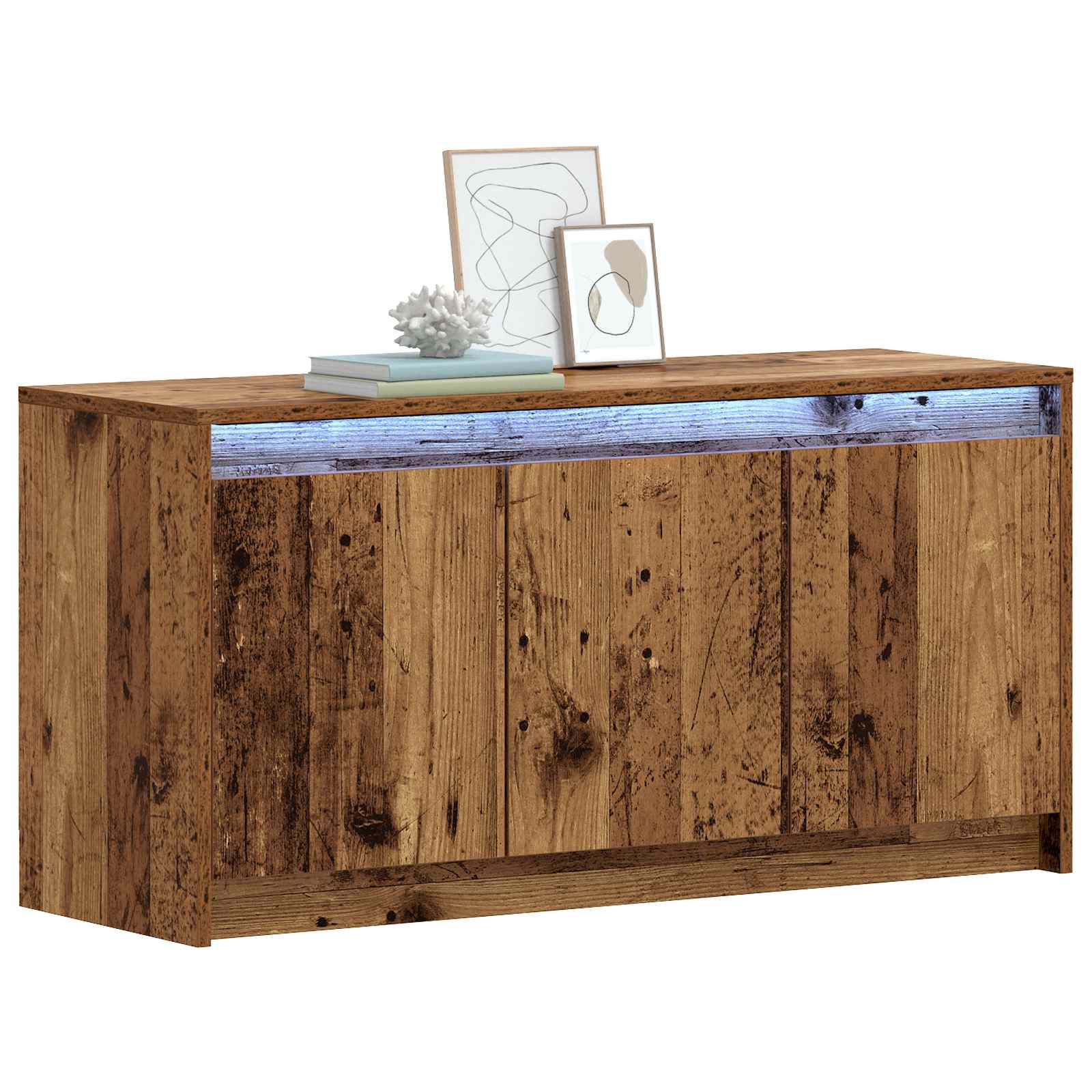 TV ormar 100 x 34 x 50 cm Staro drvo Konstruirano drvo