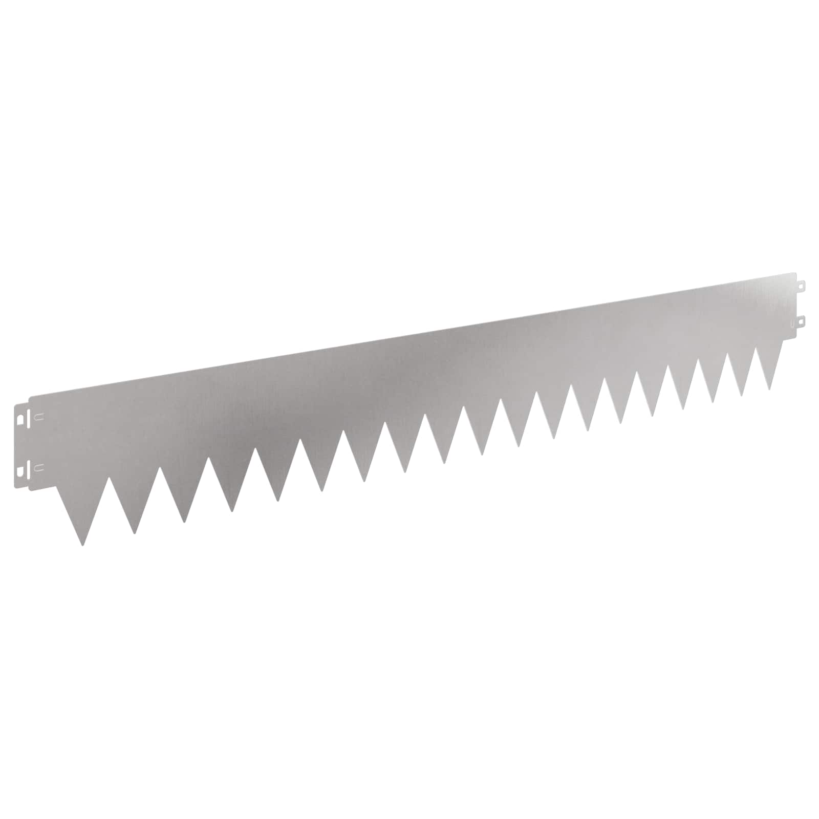 Ograda oko Travnjaka 20 pcs 103 x 15 cm metal Srebrna