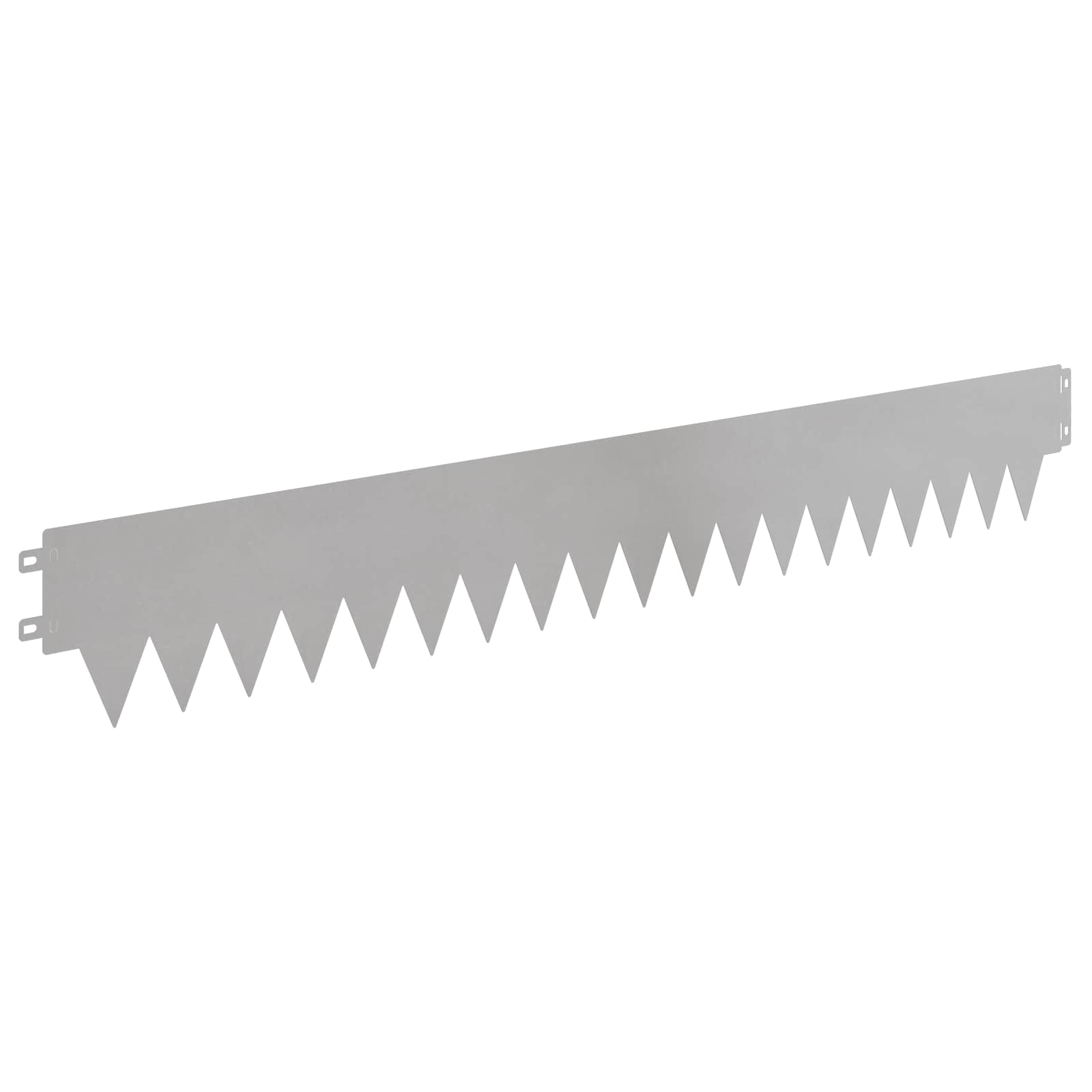 Ograda oko Travnjaka 20 pcs 103 x 15 cm metal Srebrna