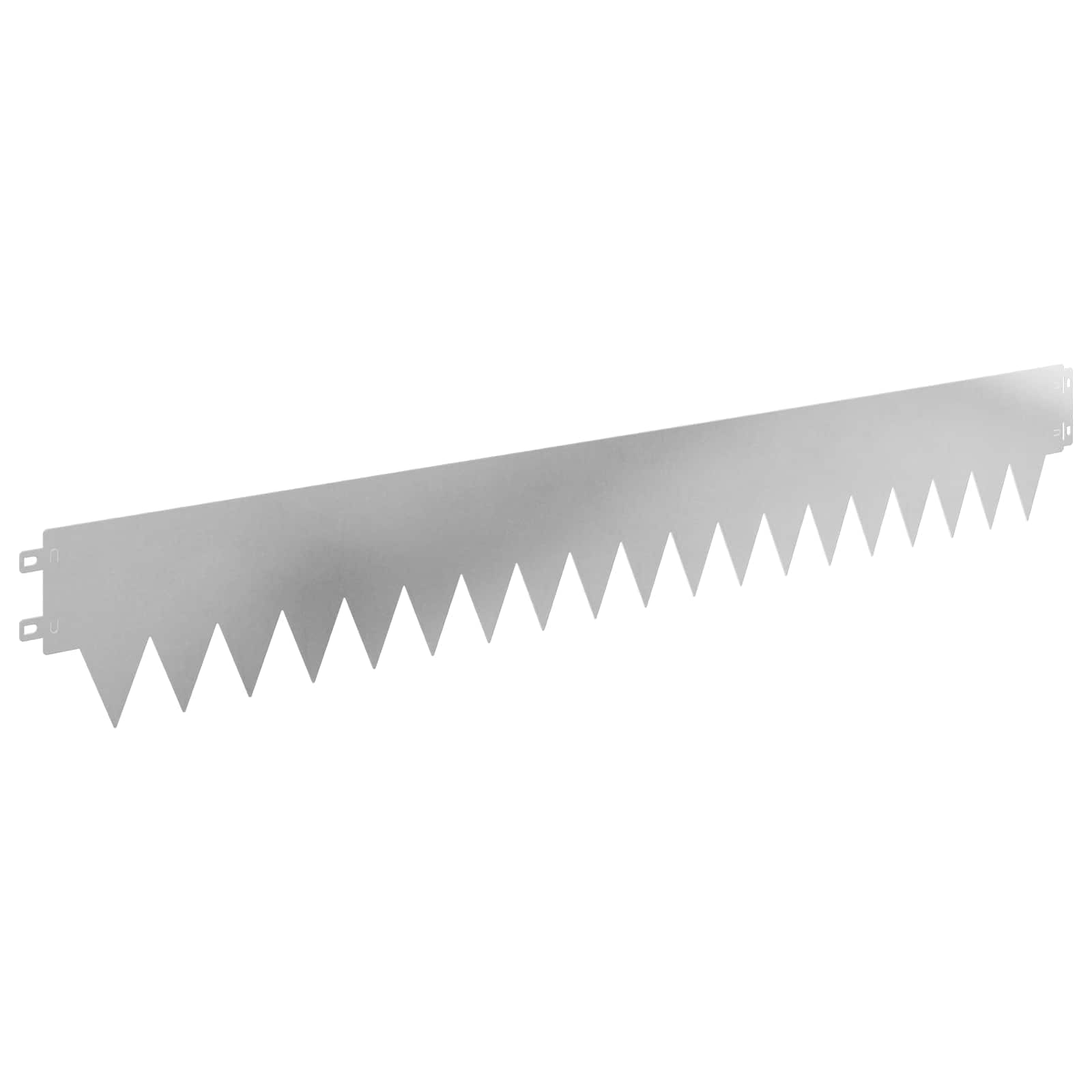 Ograda oko Travnjaka 20 pcs 103 x 15 cm metal Srebrna