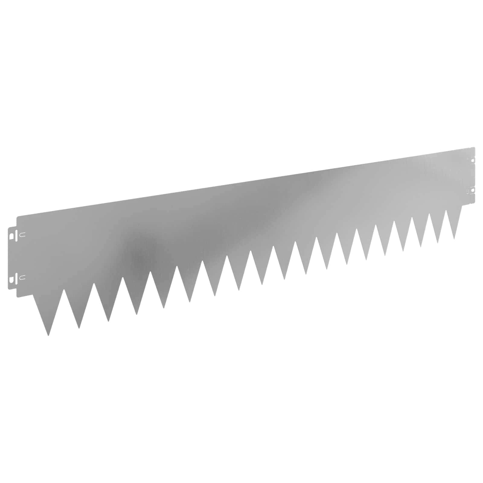 Ograda oko Travnjaka 10 pcs 103 x 20 cm metal Srebrna