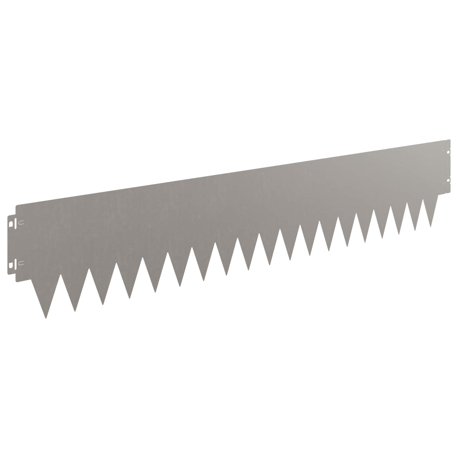 Ograda oko Travnjaka 20 pcs 103 x 20 cm metal Rđa