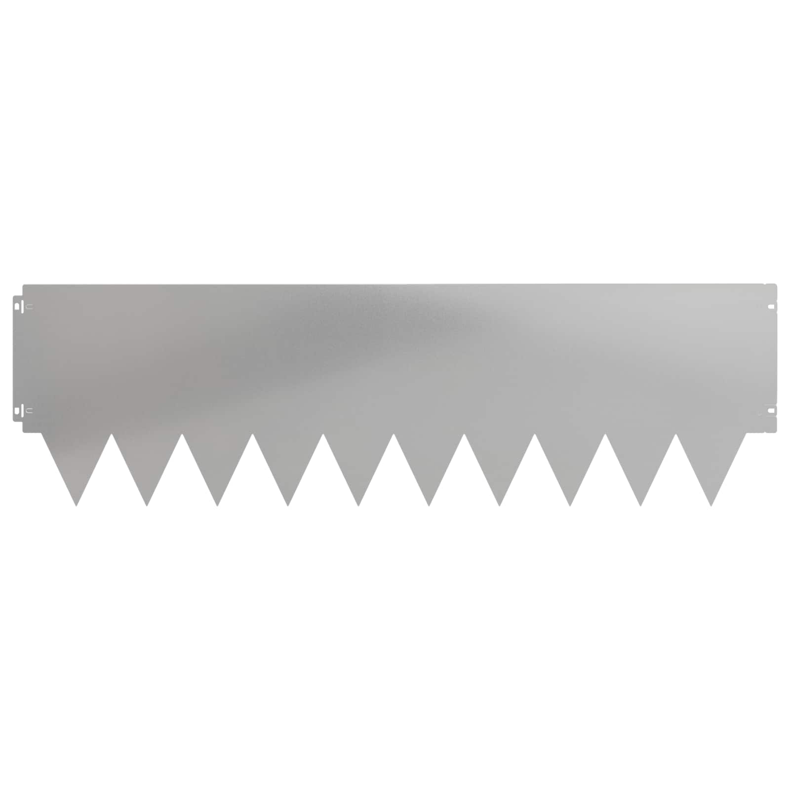 Ograda oko Travnjaka 20 pcs 103 x 30 cm metal Srebrna