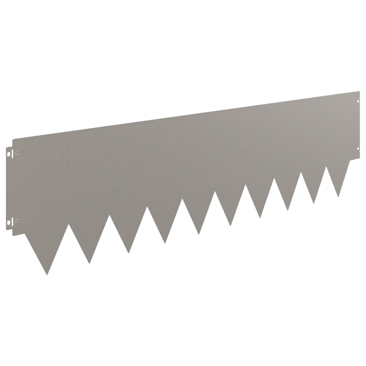 Ograda oko Travnjaka 20 pcs 103 x 30 cm metal Rđa