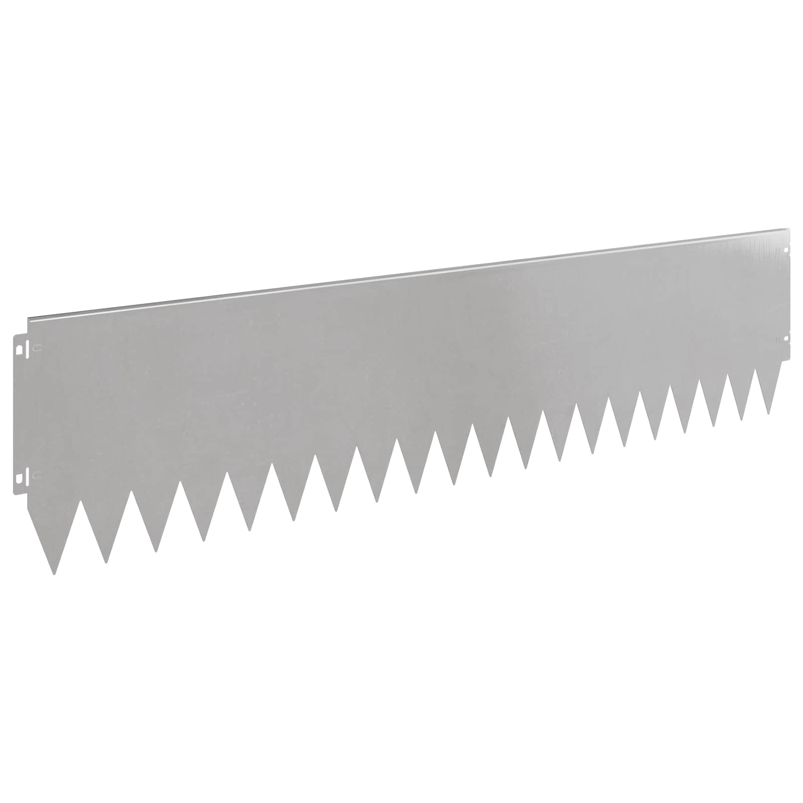 Ograda oko Travnjaka 10 pcs 103 x 25 cm Čelik Srebrna