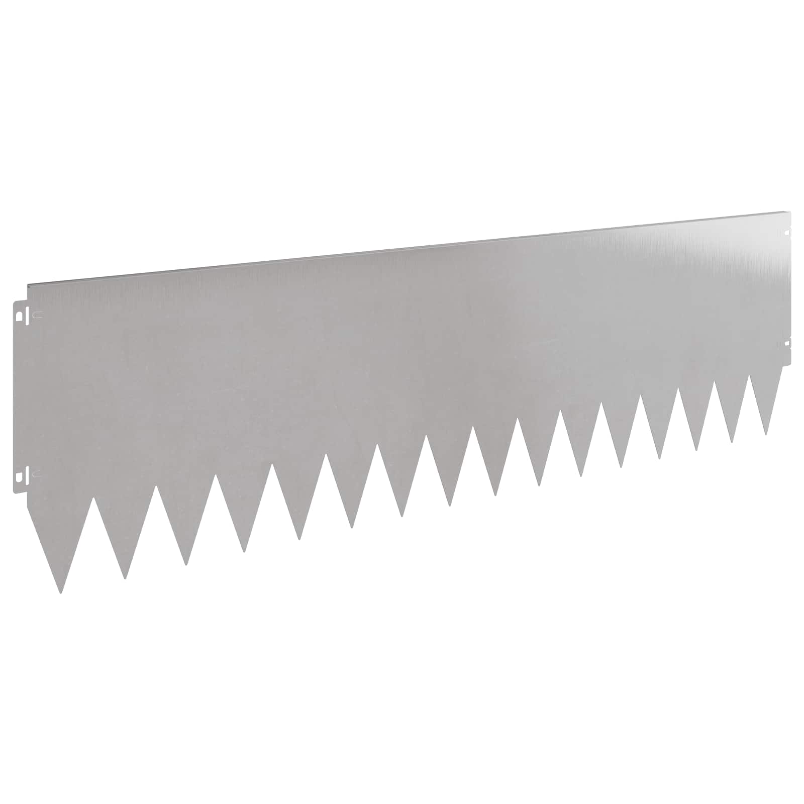 Ograda oko Travnjaka 10 pcs 103 x 30 cm Čelik Srebrna