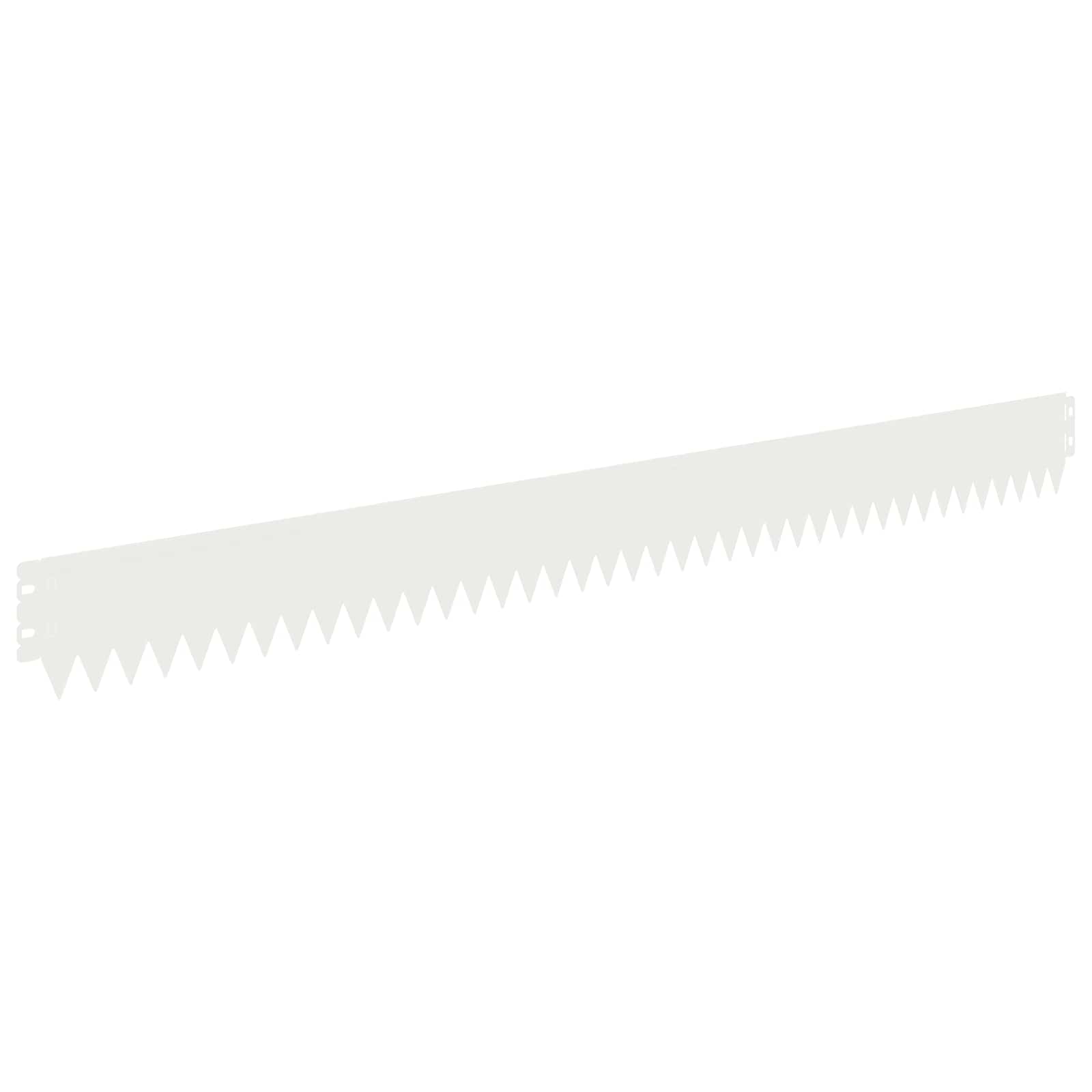 Ograda oko Travnjaka 20 pcs 103 x 10 cm Čelik Bijela