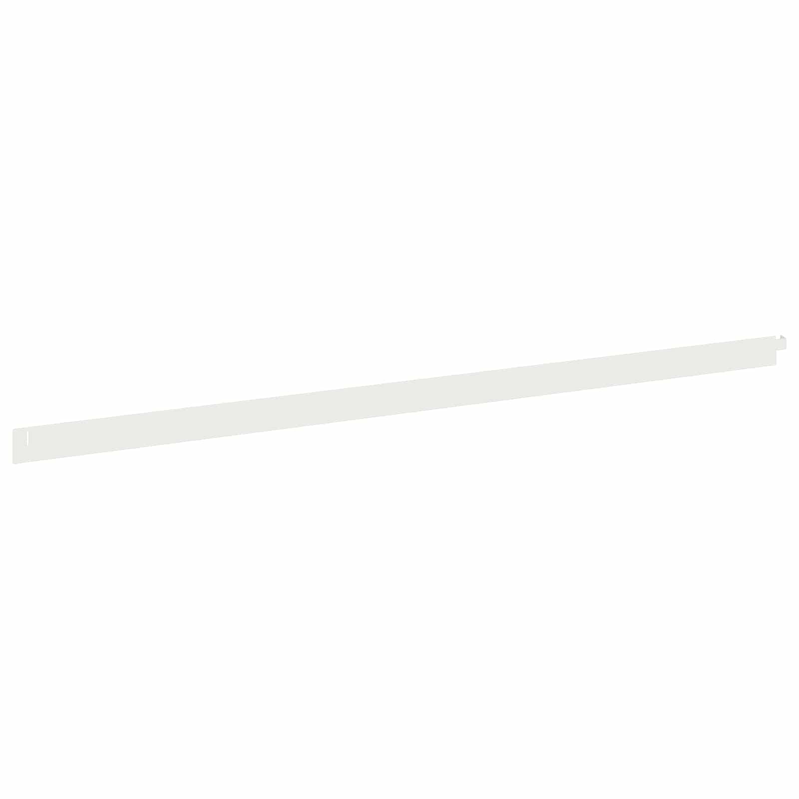 Ograda oko Travnjaka 50 pcs 102 x 4 x 4 cm Čelik Bijela