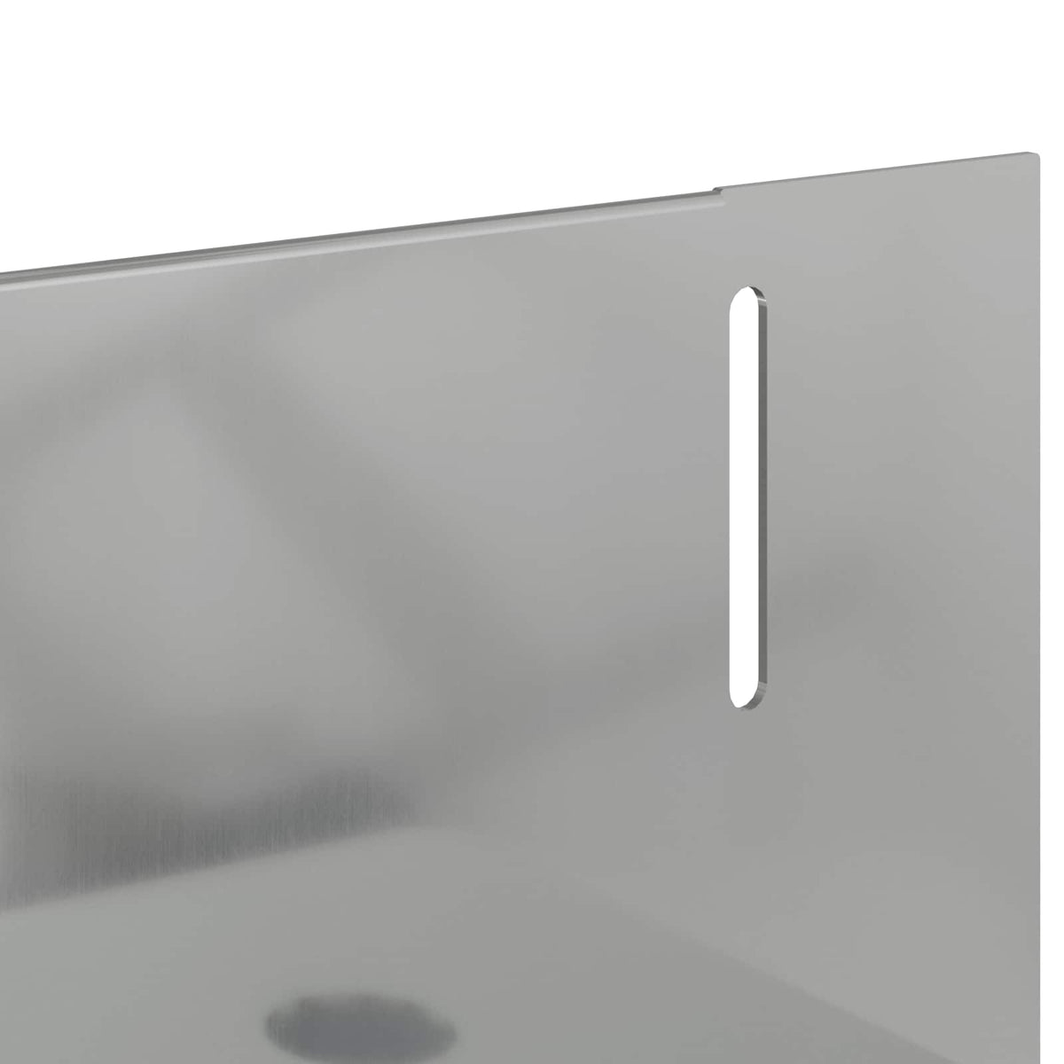 Ograda oko Travnjaka 10 pcs 102 x 4 x 4 cm Čelik Srebrna