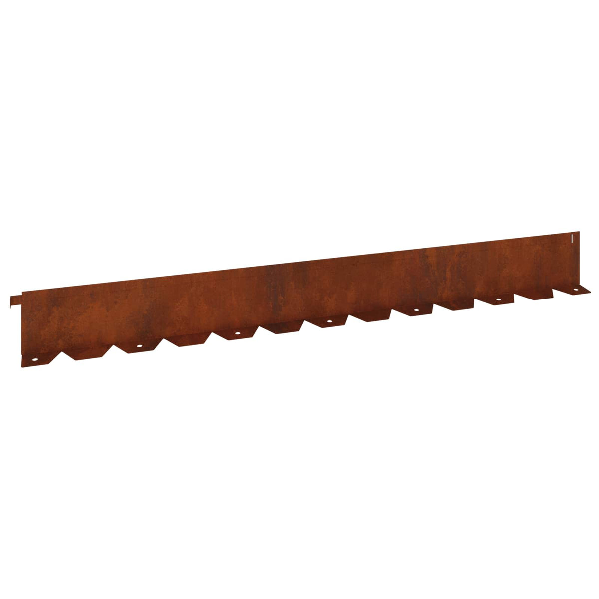 Ograda oko Travnjaka 10 pcs 102 x 10 x 4 cm Čelik Rđa