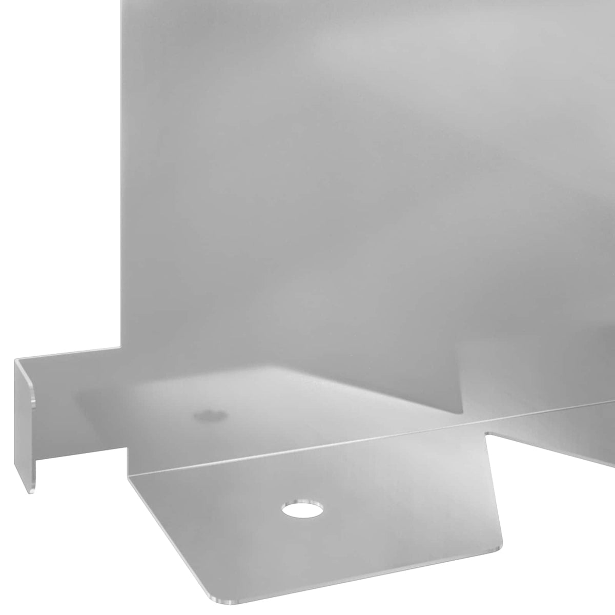 Ograda oko Travnjaka 30 pcs 102 x 15 x 4 cm Čelik Srebrna