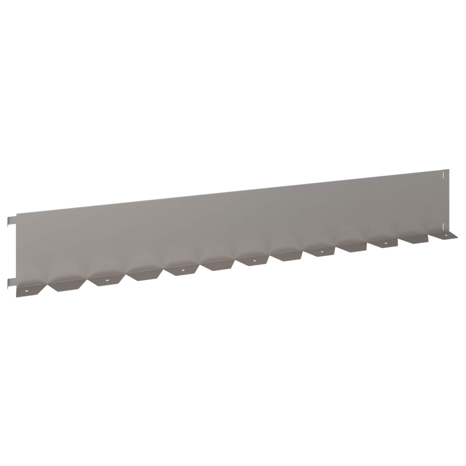 Ograda oko Travnjaka 20 pcs 102 x 15 x 4 cm Čelik Rđa