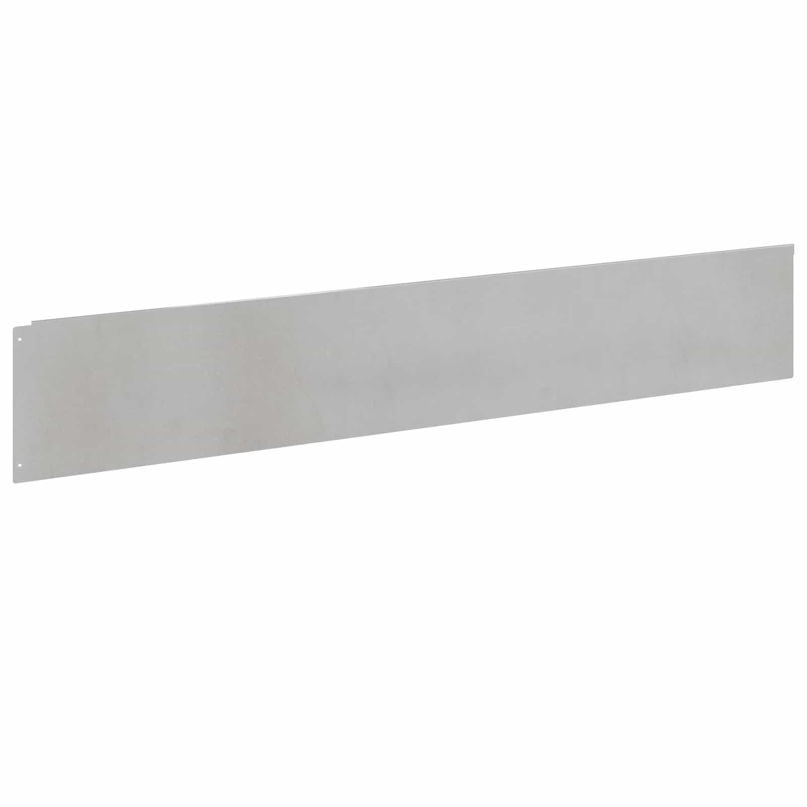 Ograda oko Travnjaka 30 pcs 100 x 18 cm Čelik Srebrna