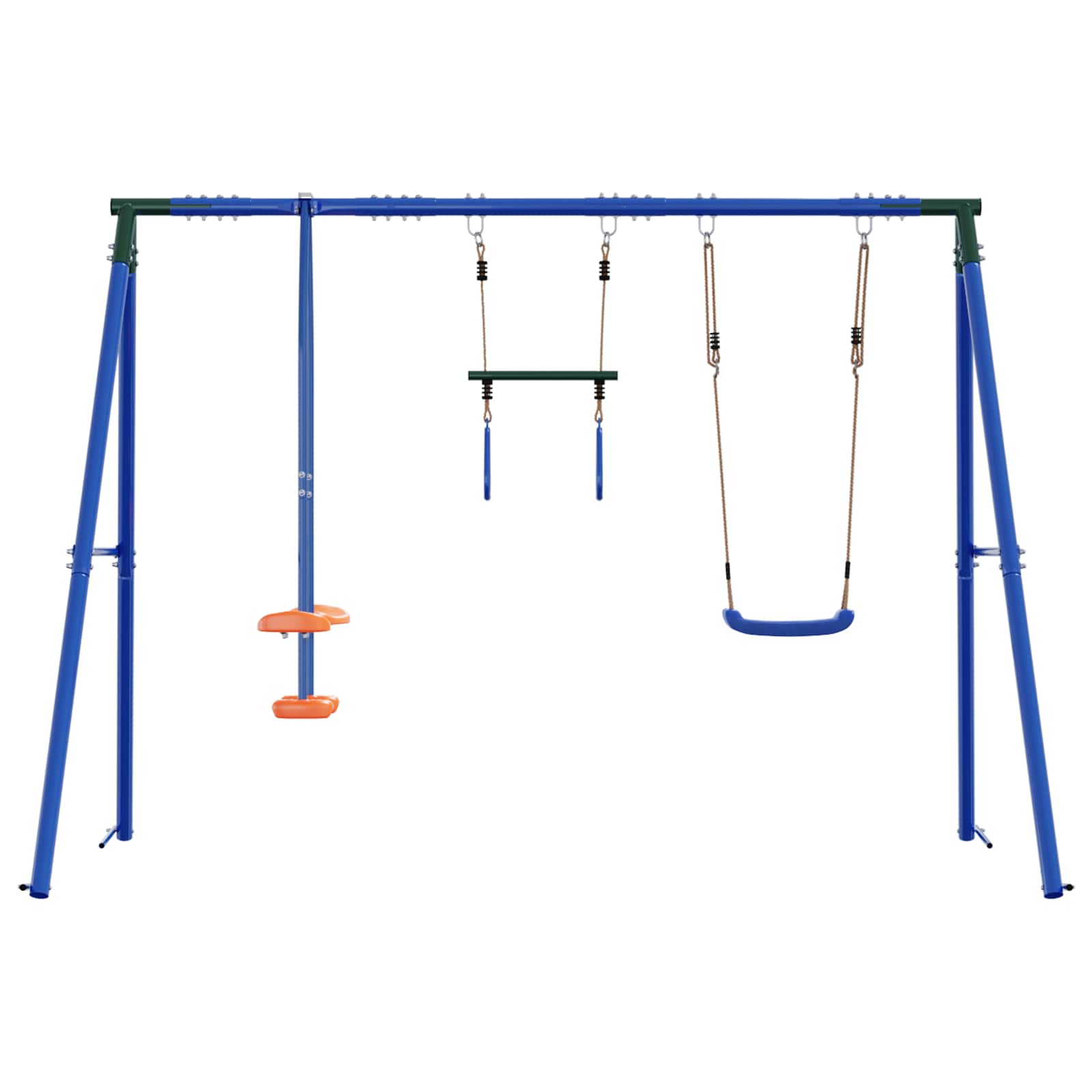 Set vanjskih ljuljački Šareni 263 x 185 x 185 cm Čelik i PE
