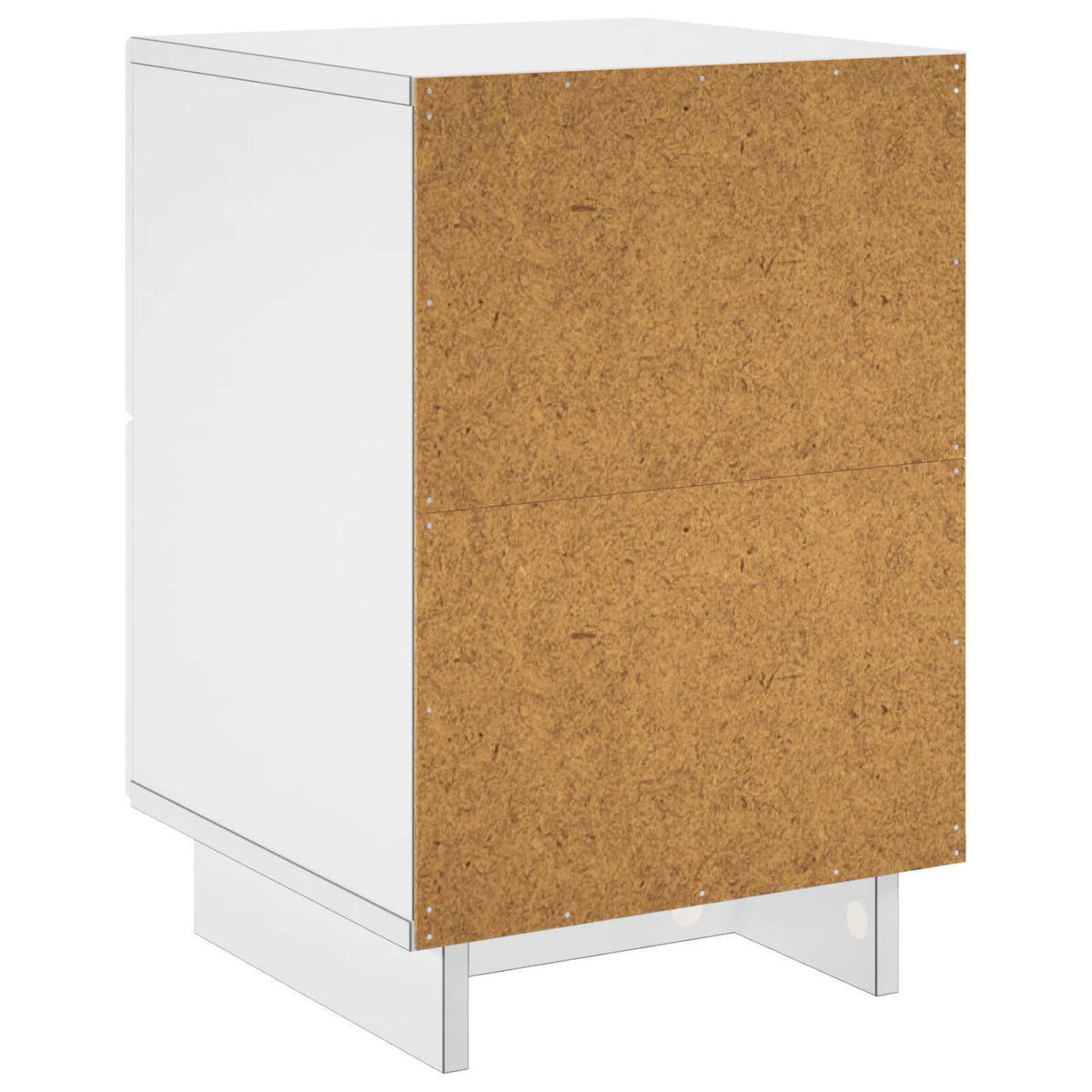 Noćni ormar 2 kom. Bijela 33,5 x 34,5 x 50 cm Konstruirano drvo