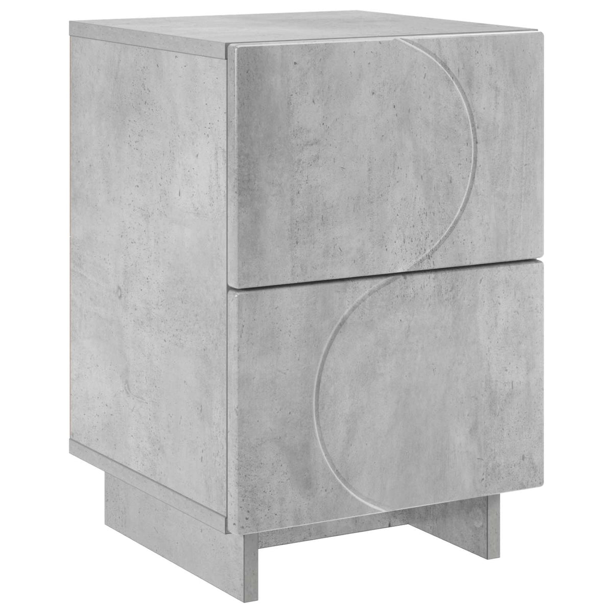 Noćni ormar Betonska siva 33,5 x 34,5 x 50 cm Konstruirano drvo