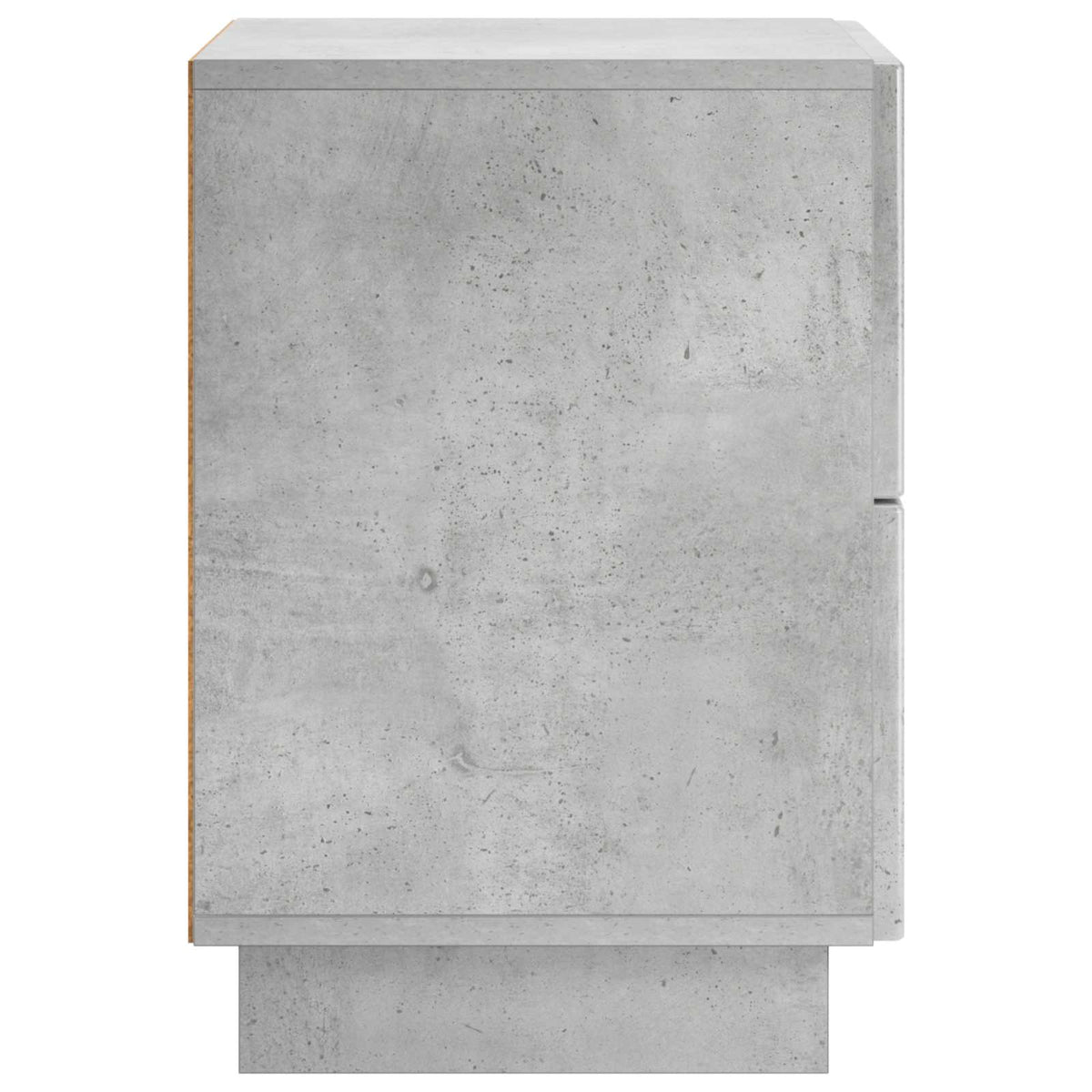 Noćni ormar Betonska siva 33,5 x 34,5 x 50 cm Konstruirano drvo