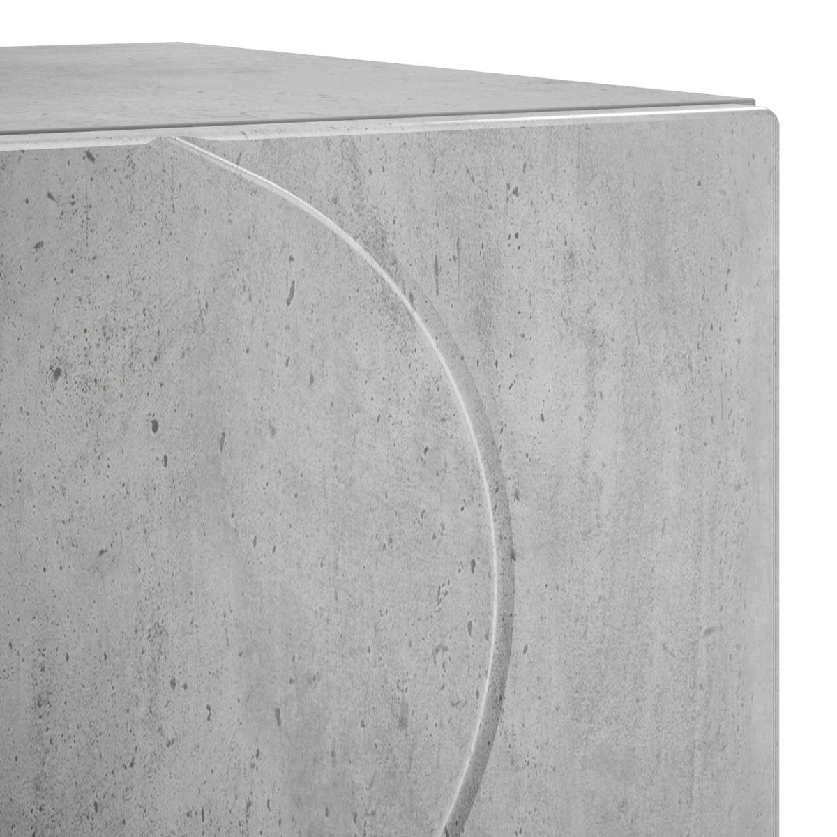Noćni ormar 2 kom. Betonska siva 33,5 x 34,5 x 50 cm