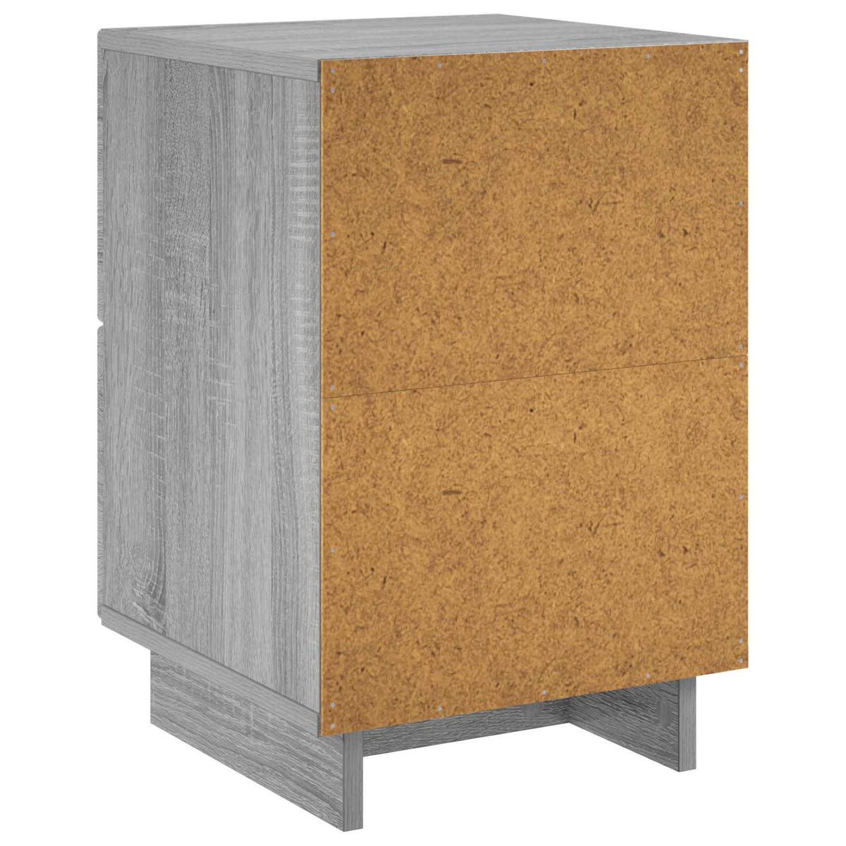 Noćni ormar 2 kom. Siva Sonoma 33,5 x 34,5 x 50 cm