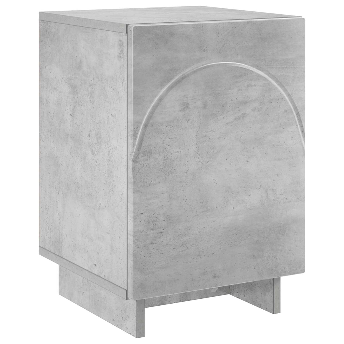 Noćni ormar Betonska siva 33,5 x 34,5 x 50 cm Konstruirano drvo