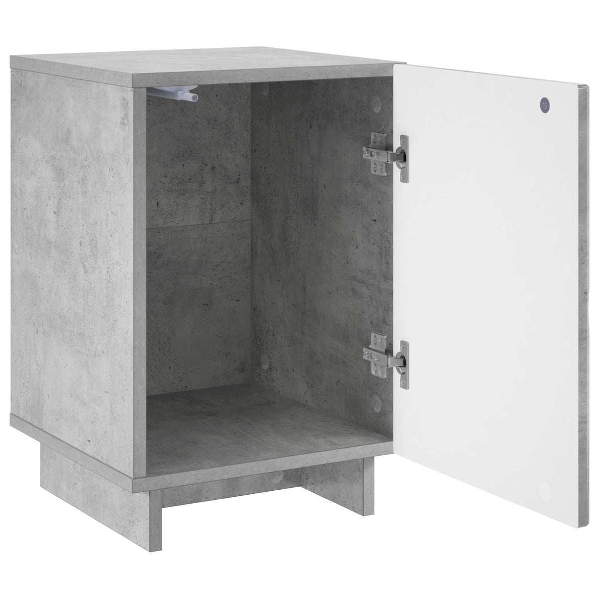 Noćni ormar Betonska siva 33,5 x 34,5 x 50 cm Konstruirano drvo