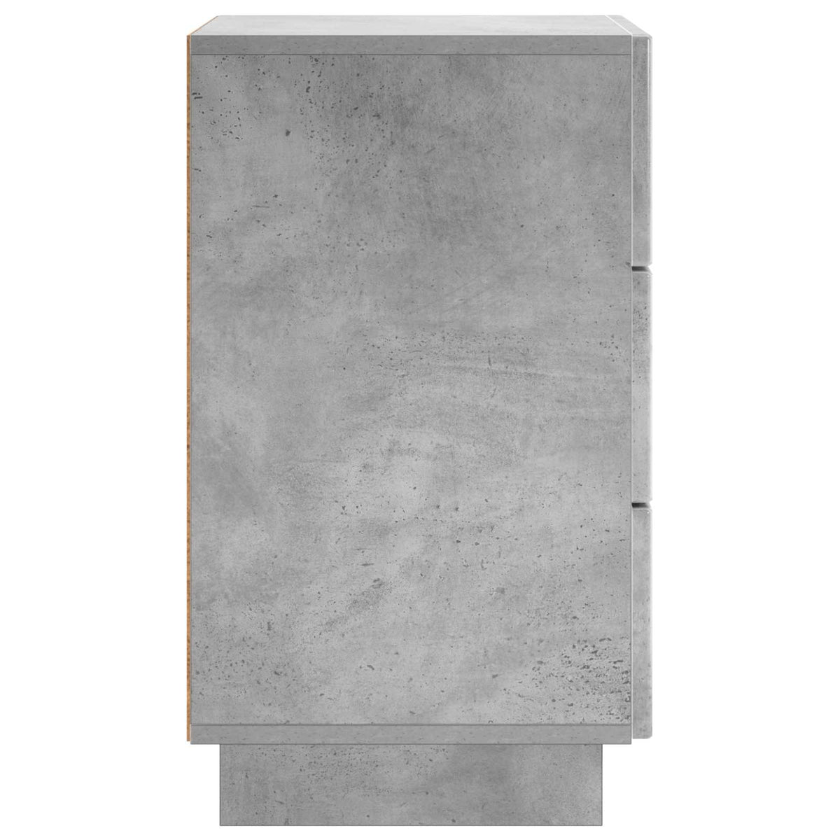 Noćni ormar 2 pcs Betonska siva 33,5 x 34,5 x 60 cm