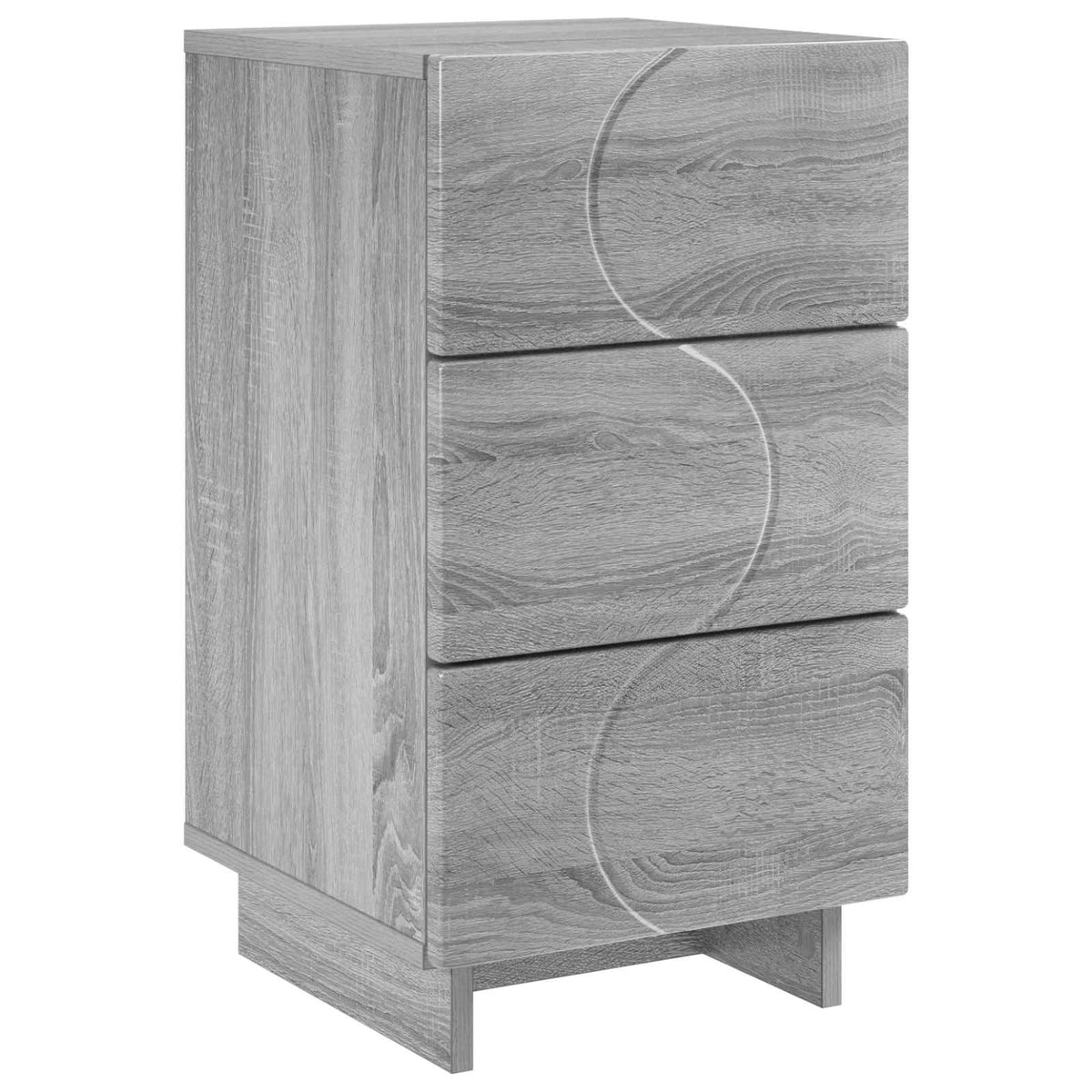Noćni ormar Siva Sonoma 33,5 x 34,5 x 60 cm Konstruirano drvo