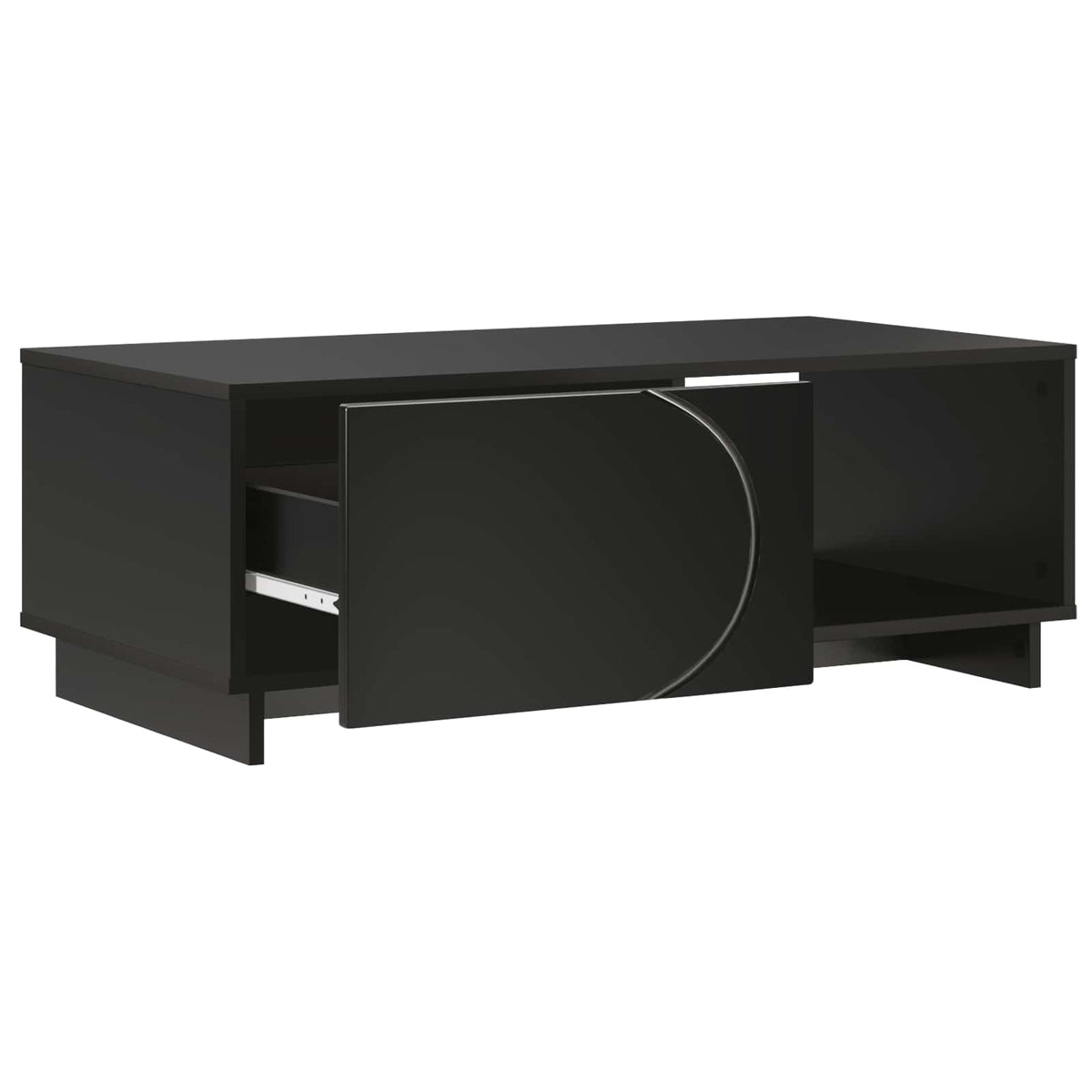 Stolić za kavu Crna 95 x 50,5 x 35 cm Konstruirano drvo