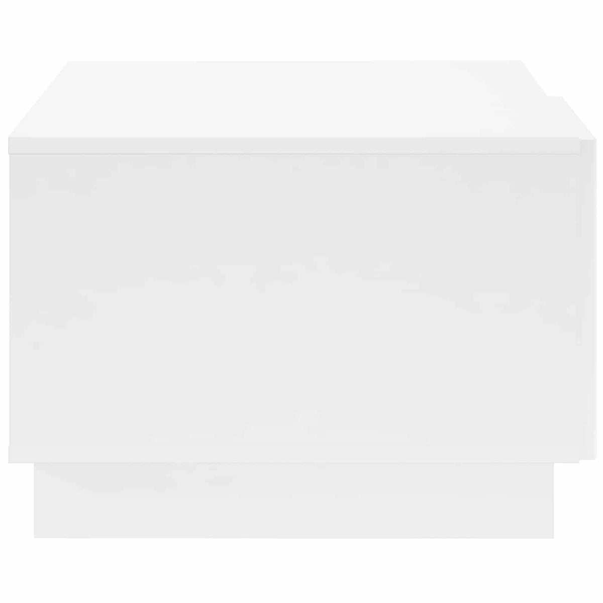 Stolić za kavu Bijela visokog sjaja 95 x 50,5 x 35 cm