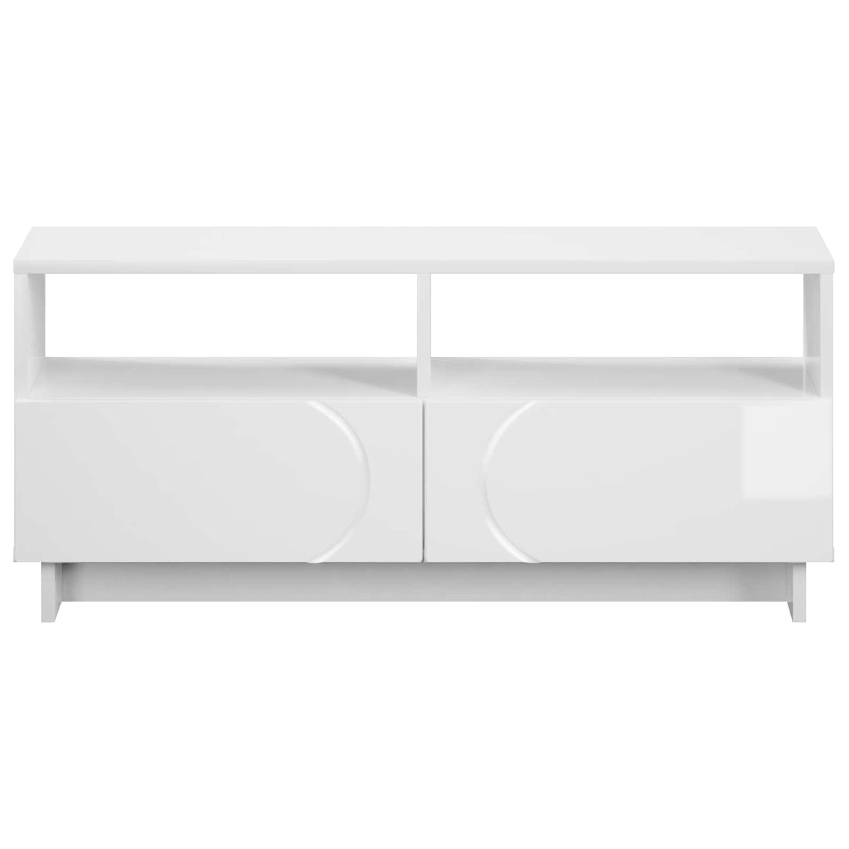 TV stalak 90 x 34.5 x 40 cm Bijela visokog sjaja