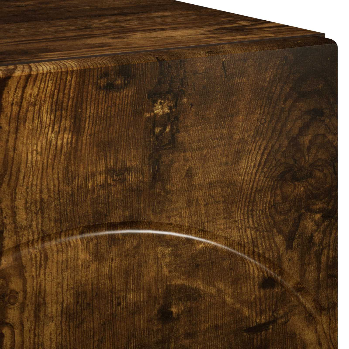 TV stalak 140 x 34,5 x 40 cm Dimljeni hrast Konstruirano drvo