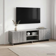 TV stalak 140 x 34,5 x 40 cm Siva Sonoma Konstruirano drvo