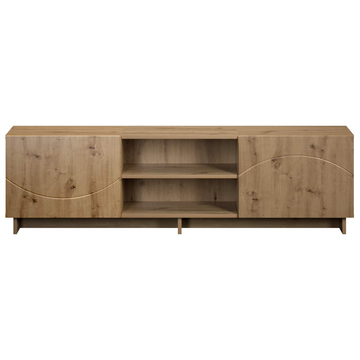 TV stalak 140 x 34.5 x 40 cm Hrast artisan Konstruirano drvo