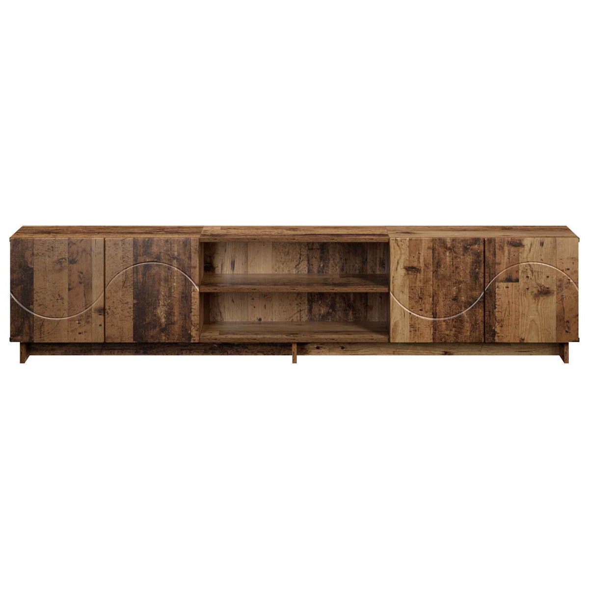 TV stalak 180 x 34,5 x 40 cm Staro drvo Konstruirano drvo